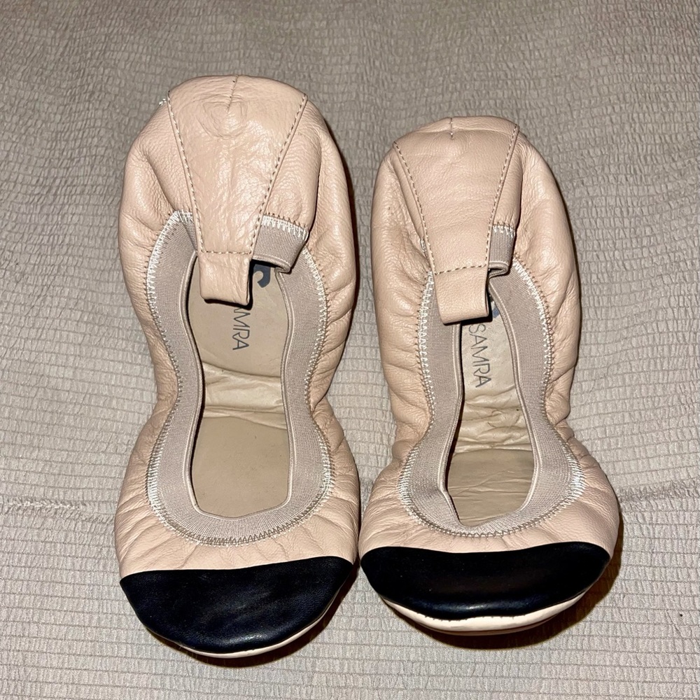 Yosi Samra Leather Flats